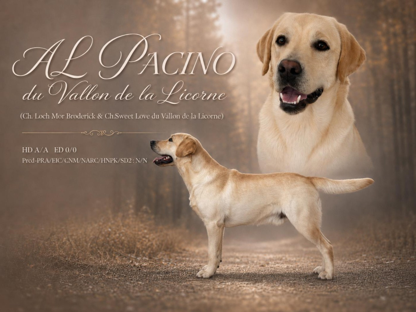 AL PACINO  du vallon de la licorne